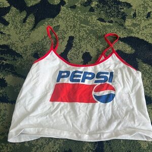 Pepsi Branded Apparel with Red Trim